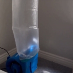 icemaker leak drying out ceiling